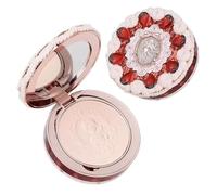 Flower knows Strawberry Cupid series Pressed Powder Matte Soft Focus Oil Control Holding Powder(C01)
