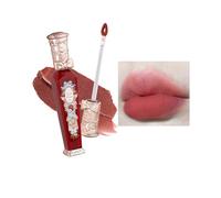Flower Knows Strawberry Rococo Cloud Lip Cream Lipstick Matte Liquid Long Lasting Highly Pigmented Velvet Waterproof Lipstick for Girls and Women (S07 Lychee Tea, 30ml)