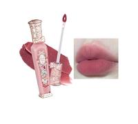 Flower Knows Strawberry Rococo Cloud Lip Cream Matte Liquid Long Lasting Highly Pigmented Velvet Waterproof Lipstick for Girls and Women (S06 Tea Break, 30ml Liquid)