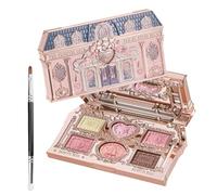 Flower Knows Sweetie Bear 6-Color Eyeshadow Palette Highly Pigmented Long-Lasting Eye Makeup (#02)