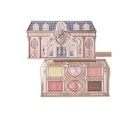 Flower Knows Sweetie Bear 6-Color Eyeshadow Palette Highly Pigmented Long-Lasting Eye Makeup (C01)