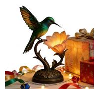 Flower Lamps - Hummingbird Lamp Table Decor,Hummingbird Lamp Desk Light Table Decor, Bedside Lamps Nightstand Led Light for Bedside Nightstand Bedroom Study Office Dorm Cafe Women Mom Birthday