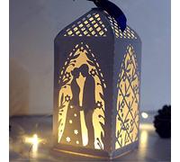 Flower Lantern Metal Cutting Dies, YunTrip Wedding Couple Cutting Dies Stencils for DIY Scrapbooking Photo Album Decorative Paper Craft Card Making Supplies