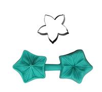 Flower Leaf Cookie Cutter, Fondant Cake Cutter Plunger Cookie Mold Sugarcraft Mould Diy Kitchen Baking Cake Decorating Tool