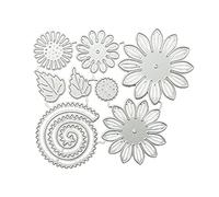 Flower Leaf Metal Cutting Dies Scrapbooking Stencil Die Cuts Card Embossing Scrapbooking Die Cuts