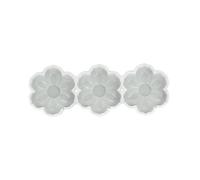 Flower Leaf Shape Silicone Flexible Food Grade Clay Resin Ceramics Candy Fondant Candy Chocolate Soap Cake Molds for Baking for Decorations Cake Decorating Pastry Shapes for Epoxy Cakes