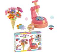 Flower Maker for Kids | Early Learning Floral Making Set,Educational Flower Maker Gardening Toy for 6+ Years Boys Girls Spring Classroom Birthday Home Christmas Kindergarten