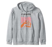 Flower Market Zip Hoodie