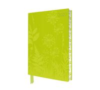 Flower Meadow 2027 Artisan Art Vegan Leather Diary Planner - Page to View with Notes: Original Flame Tree Publishing DIN A5-Format Exquisit ... künstlerisch gestalteten Buchschnitt