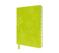 Flower Meadow 2027 Artisan Art Vegan Leather Diary Planner - Page to View with Notes