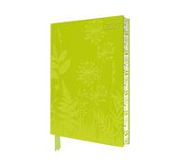 Flower Meadow 2027 Artisan Art Vegan Leather Diary Planner - Page to View with Notes: Original Flame Tree Publishing DIN A5-Format Exquisit ... künstlerisch gestalteten Buchschnitt