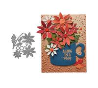 Flower Metal Cutting Die for Scrapbooking, Die Cuts for Card Making, Metal Stencils Scrapbooking DIY Tool, Cut Stencils for DIY Scrapbook Photo Album Decor