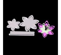 Flower Metal Cutting Dies Cut Stencils for Scrapbooking Embossing Paper Photo Album Decorative Card Making Template Style 1