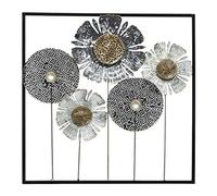 Flower Metallic Wall Decoration