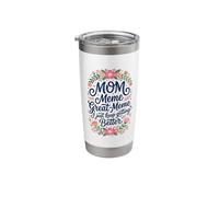 Flower Mom Meme Great Meme I Just Keep Getting Better Saying Stainless Steel Insulated Tumbler