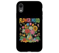 Flower Mood Trippy Psychedelic Colorful Floral Case for iPhone XR