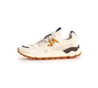 Flower Mountain Womens Ecru Light Brown Yamano 3 Trainer