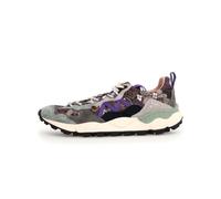 Flower Mountain Womens Grey Violet Black Lenzan Trainer
