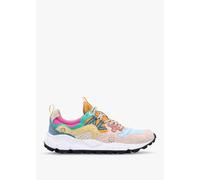 FLOWER MOUNTAIN Women's Yamano 3 Rose Light Violet Suede & Nylon Trainers Size: 36, Colour: Ble
