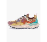 Flower Mountain Womens Yamano 3 Suede & Nylon - Rose / Light Orange / Orange