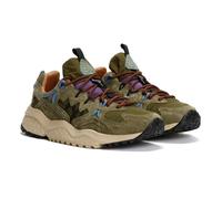 Flower Mountain Yamabushi Army Green Trainers - EU 37