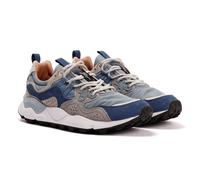 Yamano Suede Trainers Navy Blue/Light Grey 6.5 UK