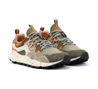 Flower Mountain for man. 2017816-01 Leather Sneakers Yamano3 brown (42), Flat, Laces, Casual