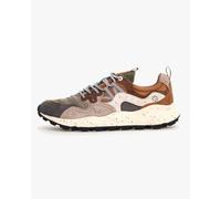 FLOWER MOUNTAIN Yamano 3 Trainers UK 7.5 Khaki Grey