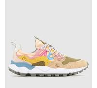 FLOWER MOUNTAIN Yamano 3 Trainers in Beige Multi UK 6.5 (EU 40)