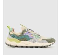 FLOWER MOUNTAIN Yamano 3 Trainers in Light Green UK 6 (EU 39)