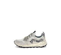 FLOWER MOUNTAIN Yamano 3 Uni zebra-print sneakers - Neutrals 36-37-38-39-40-41