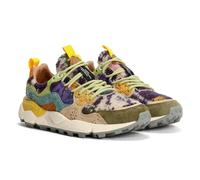 Flower Mountain Womens Yamano 3 Suede & Teddy - Grey / Taupe / Dark Green