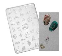 Flower Nail Art Silicone Mold Butterfly Embossing Gel Print Stencil Carving Template Tool for Art Decors Nail Creativity