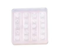 Flower Nail Art Silicone Mold Silicone Nail Carving Mold Bow Earrings Mildew Pendant Jewelry Making Tools Silicone Carving Mold