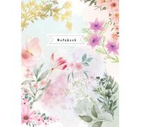 Flower Notebook: A cute notebook for spring season
