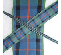 Flower of Scotland Tartan Ribbon Christmas 6 Widths Buy 1 2 Or 4 Metres 16 775D, 7mm, 1 Metre