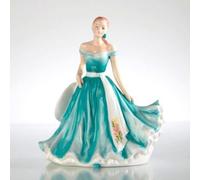Flower Of The Month January Lady Figurine
