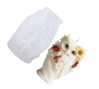 Flower Owl Silicone Molds Easy Demolding Animal Shape for Making Soap Chocolate and Resin Casting Food Grade Mold Owl