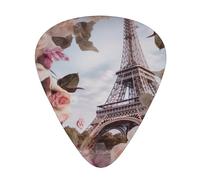 Flower Paris Eiffel Tower High-Quality, Wear-Resistant And Tough Guitar Picks Give You A Different Musical Experience