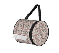 Flower Paris Eiffel Tower Print Cylindrical Tissue Holder Bathroom Car Home Office Kitchen Decor Versatile
