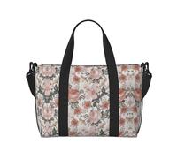 Flower Paris Eiffel Tower Printingtravel Gym Bag For Tote Bag Carry On Luggage Sport Duffle