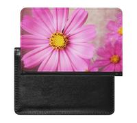 Flower Passport Cover Protector Rfid Blocking Passport Holder Id Card Holder Secure Travel Wallet Organizer for Passport Tickets Credit Cards, style, One Size