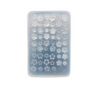 Flower Pattern Mold Silicone Nails Art Tool Floral Supplies for Resin Craft Accessories Curing Process Tool