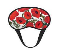 Flower Pattern Print Sleep Mask for Side Sleepers Cute Blackout Eye Mask Shades Cover for Home or Travel