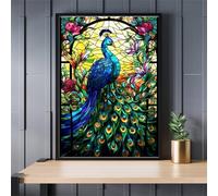 Flower Peacock 2000 Piece Jigsaw Puzzles for Adults Colourful Fun Challenging & Brainteasing Educational Learning Gift Present for Children Boys Girls 2000 Piece Puzzle for Adults