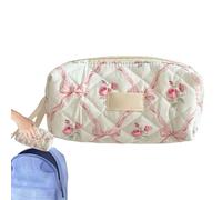 Flower Pencil Case - Girls Floral Pattern Pencil Case | Pen Pouch for Stationery Art Supplies Back to School Girls Students Teachers Educators College Travel Makeup Organizer Bag