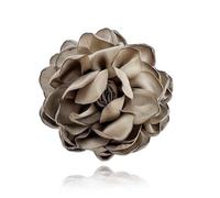 Flower Pins for Clothes Fabric Large Flower Brooches for Women Statement Rose Flower Lapel Pin for Wedding Party Banquet Wedding Guest Dresses Suit Accessories, Fabric, Rose, no gemstone