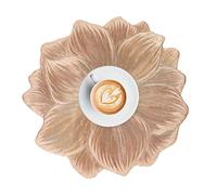 Flower Placemat for Party,Heat-Resistant Protective Table Mat | Dining Table Food Mat,for Kitchen Home Cooks Busy Homemakers Hosts Entertainers Coffee Drinkers Daily Meals Holiday