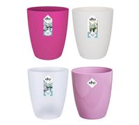 Elho Brussels Diamond Orchid High 12.5Cm Violet Recycled Plastic Plant Pot