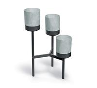 Flower Plant Stand with Pots White Concrete Industrial Loft Design Decorative UK